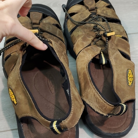 Keen Mens Newport Outdoor Hiking Sandals Leather Shoes sz 14 main image 10